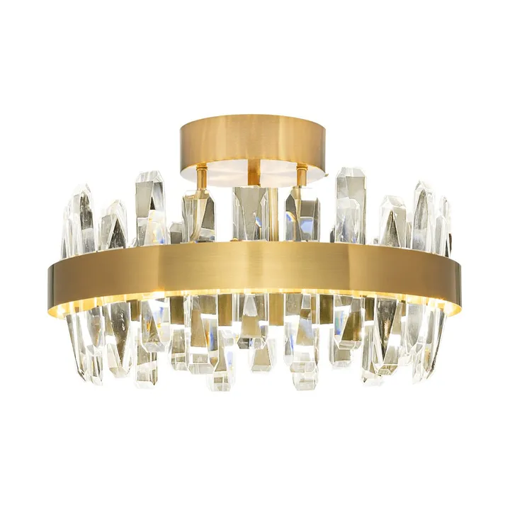 Triumph loftlampe Ø60 cm - Messing-klar, Ø50 cm - By Rydéns