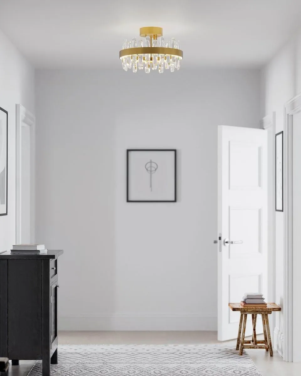 Triumph loftlampe Ø60 cm, Messing-klar, Ø50 cm By Rydéns