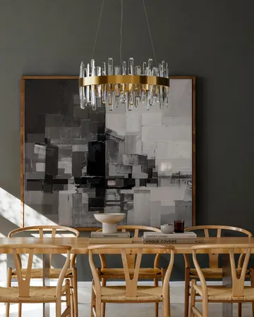 Triumph loftlampe Ø60 cm - Messing-klar - By Rydéns