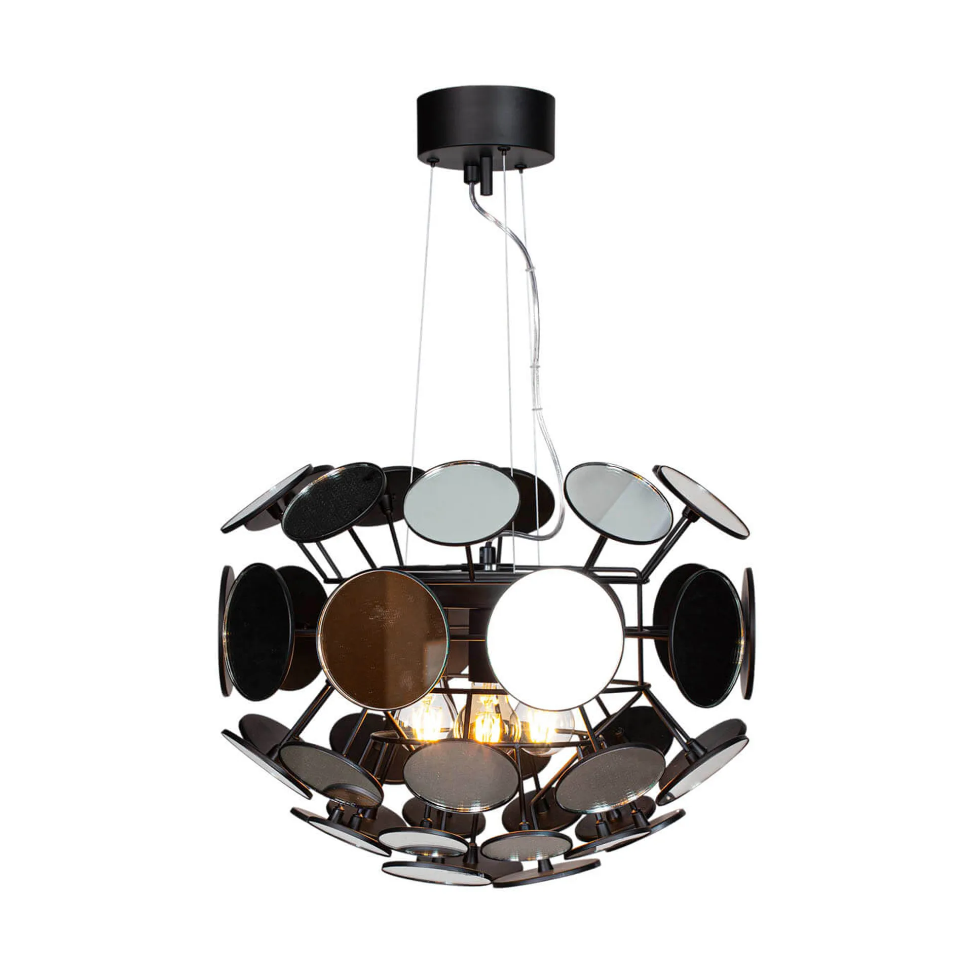 Vanita loftslampe Ø50 cm, Spejl By Rydéns