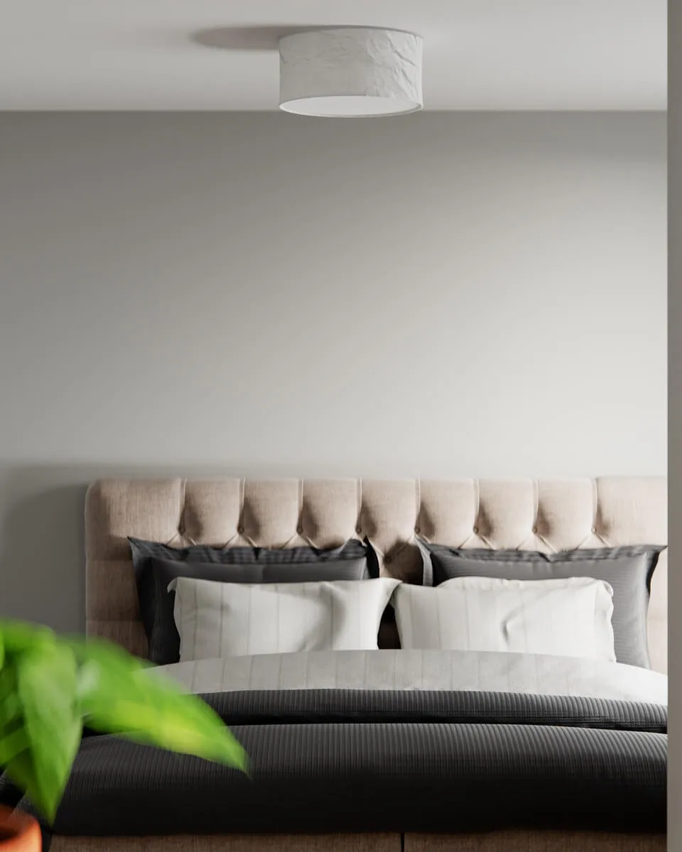 Vita plafond Ø40 cm, Hvid By Rydéns