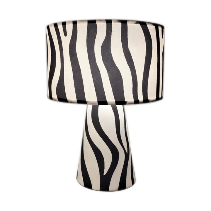 Zany Zebra bordlampe - Sort-hvid, 43 cm - By Rydéns