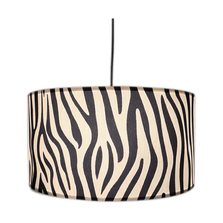 Zany Zebra loftslampe - Sort-hvid, Ø50 cm - By Rydéns