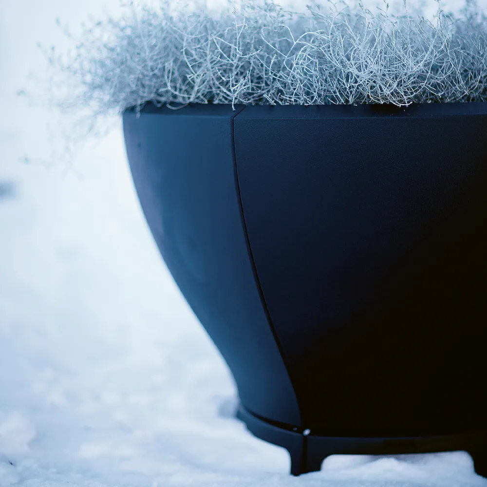 Blom plantekumme, Sort Byarums bruk