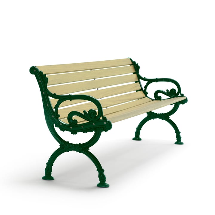 Byarum sofa - Imprægneret fyr, grønt stativ, 155 cm - Byarums bruk