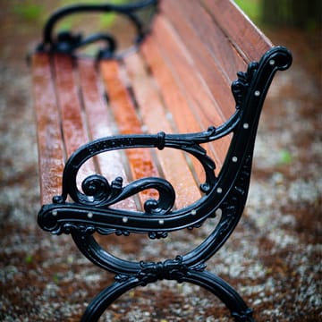 Byarum sofa - Imprægneret fyr, hvidt stativ, 155 cm - Byarums bruk