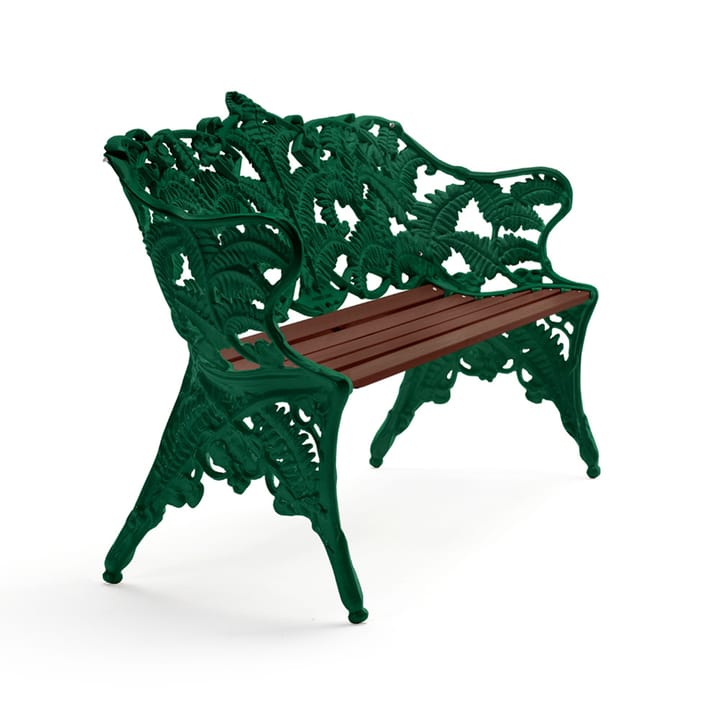 Classic sofa - Olieret mahogni, grønt stativ - Byarums bruk