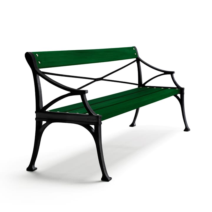 Lessebo sofa - Grøn, sort stativ - Byarums bruk