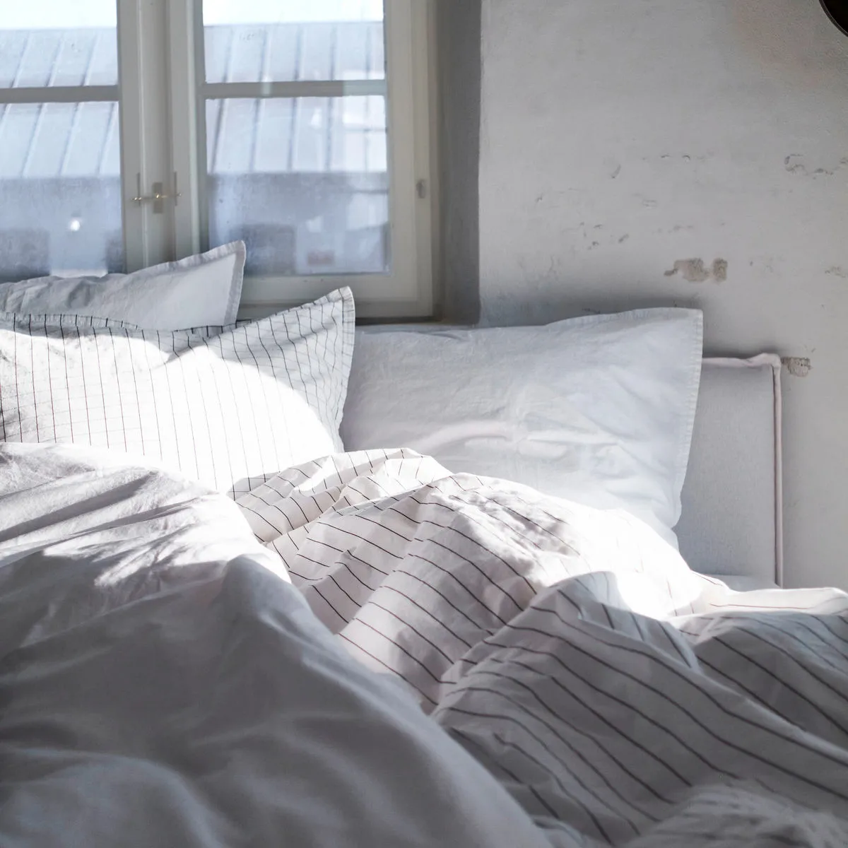 Ingrid hovedpudebetræk 50x60 cm, Snow byNORD