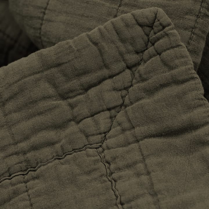 Magnhild vatteret sengetæppe 280x280 cm, Bark byNORD