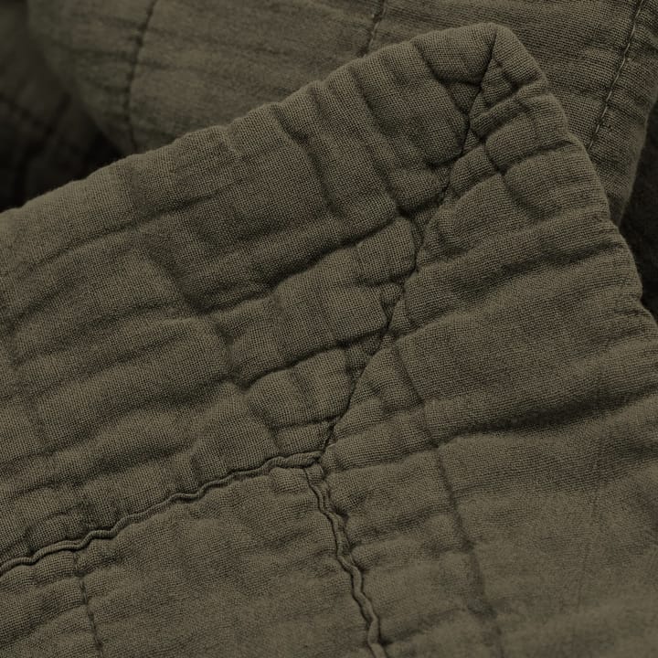 Magnhild vatteret sengetæppe 280x280 cm - Bark - byNORD