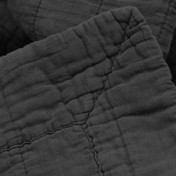 Magnhild vatteret sengetæppe 280x280 cm - Coal - byNORD