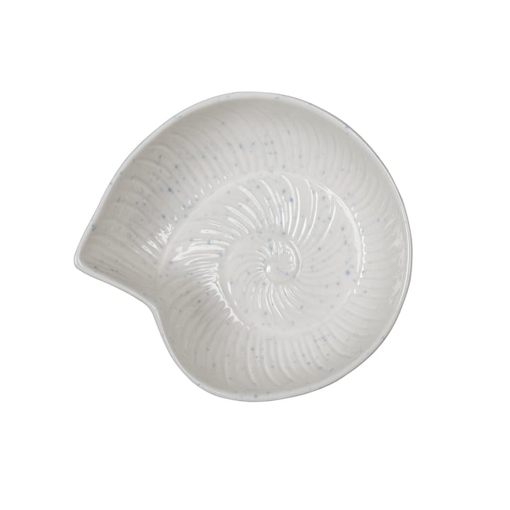 Achatina serveringsskål - Offwhite/Lyseblå - Byon