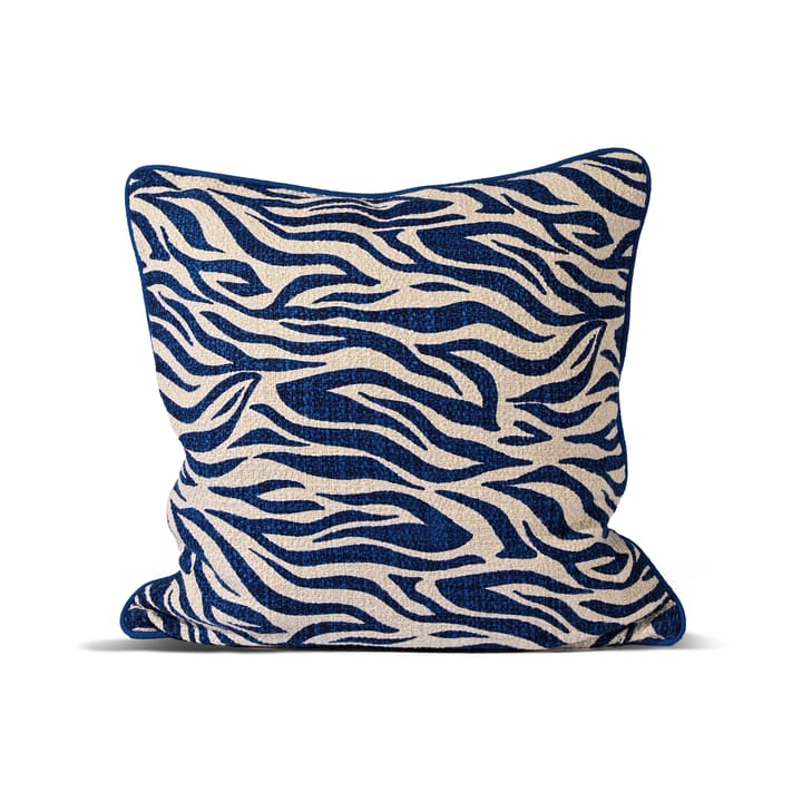 Anima pude M 50x50 cm - Zebra-blå - Byon