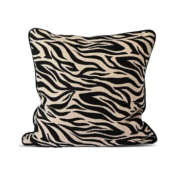 Anima pude M 50x50 cm - Zebra-svart - Byon