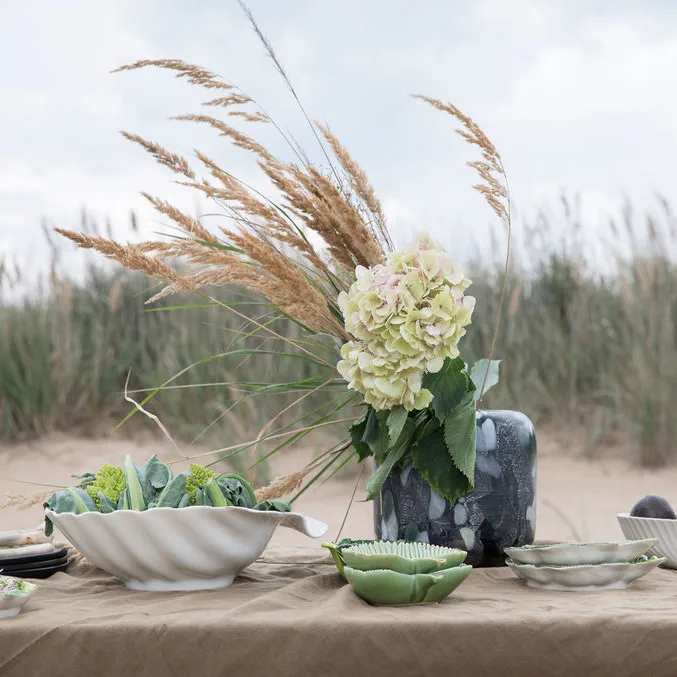 Ariel skål 29x33 cm, Hvid Byon