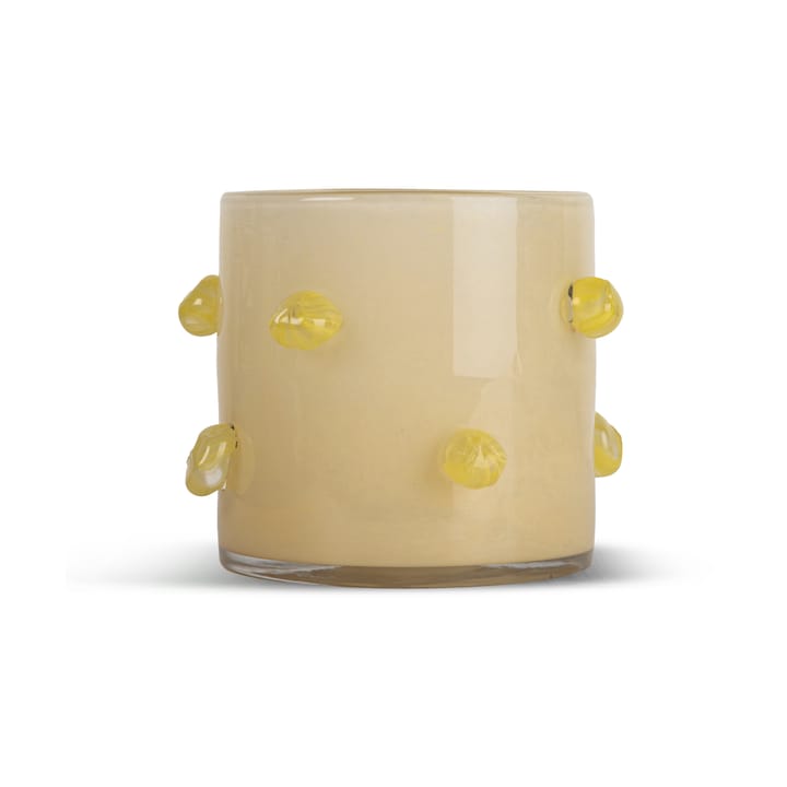 Arlo fyrfadsstage M Ø15 cm - Beige-gul - Byon