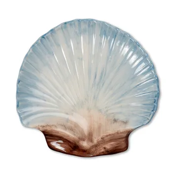 Armona serveringsfad 32x32,5 cm - Lyseblå - Byon