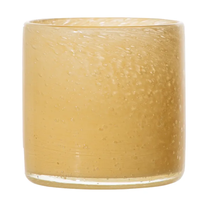 Calore fyrfadsstage XS Ø10 cm - Yellow - Byon