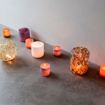 Calore fyrfadsstage/vase L Ø20 cm - Multi - Byon