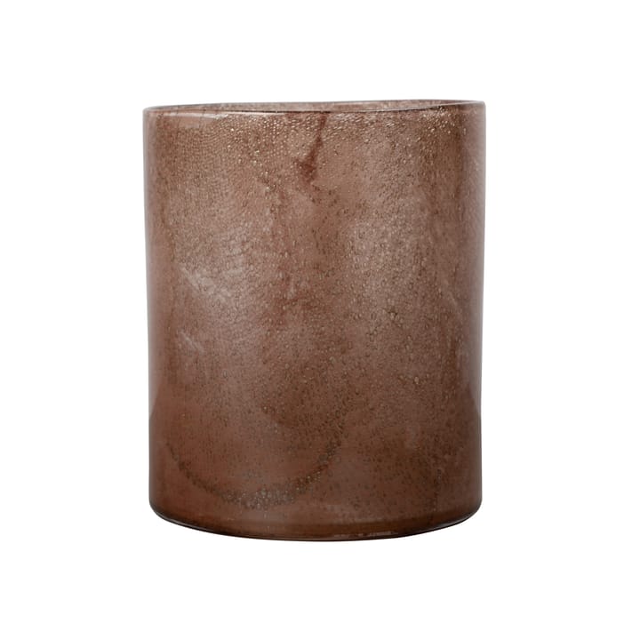 Calore fyrfadsstage/vase L Ø20 cm - Rusty red - Byon