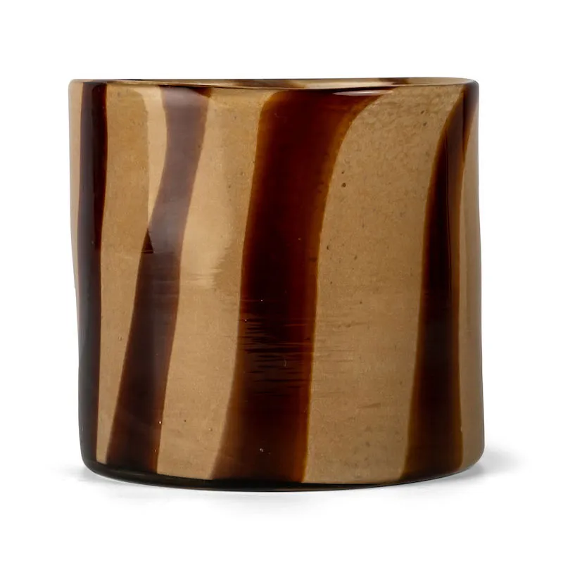 Byon Calore fyrfadsstage/vase M Ø15 cm Brown/Beige