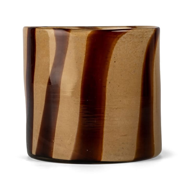 Calore fyrfadsstage/vase M Ø15 cm - Brown/Beige - Byon