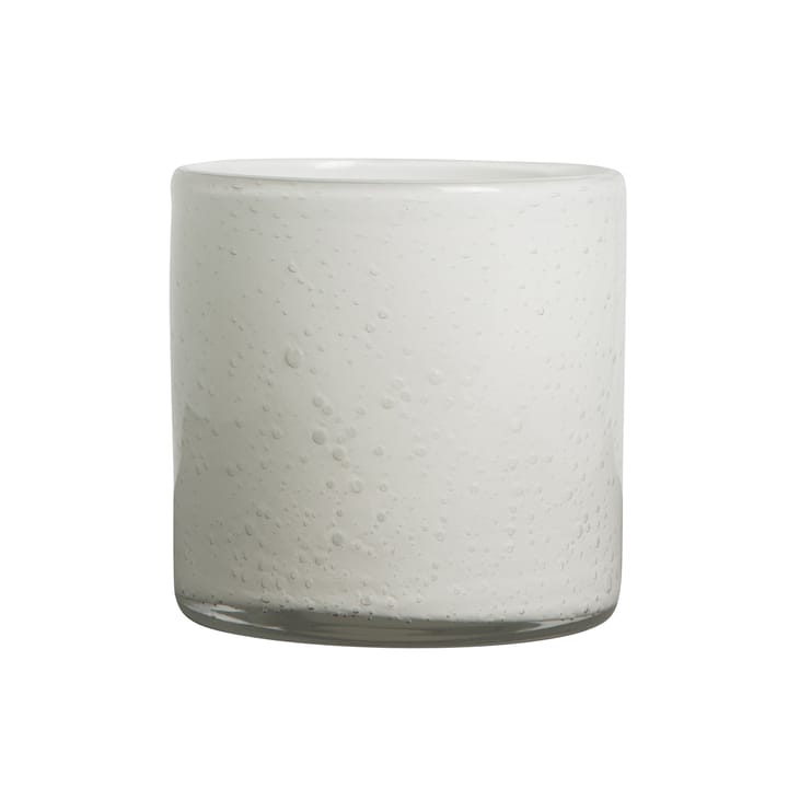 Calore fyrfadsstage/vase M Ø15 cm - White - Byon