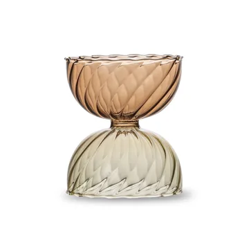 Carameli skål 13 cm - Orange/Beige - Byon