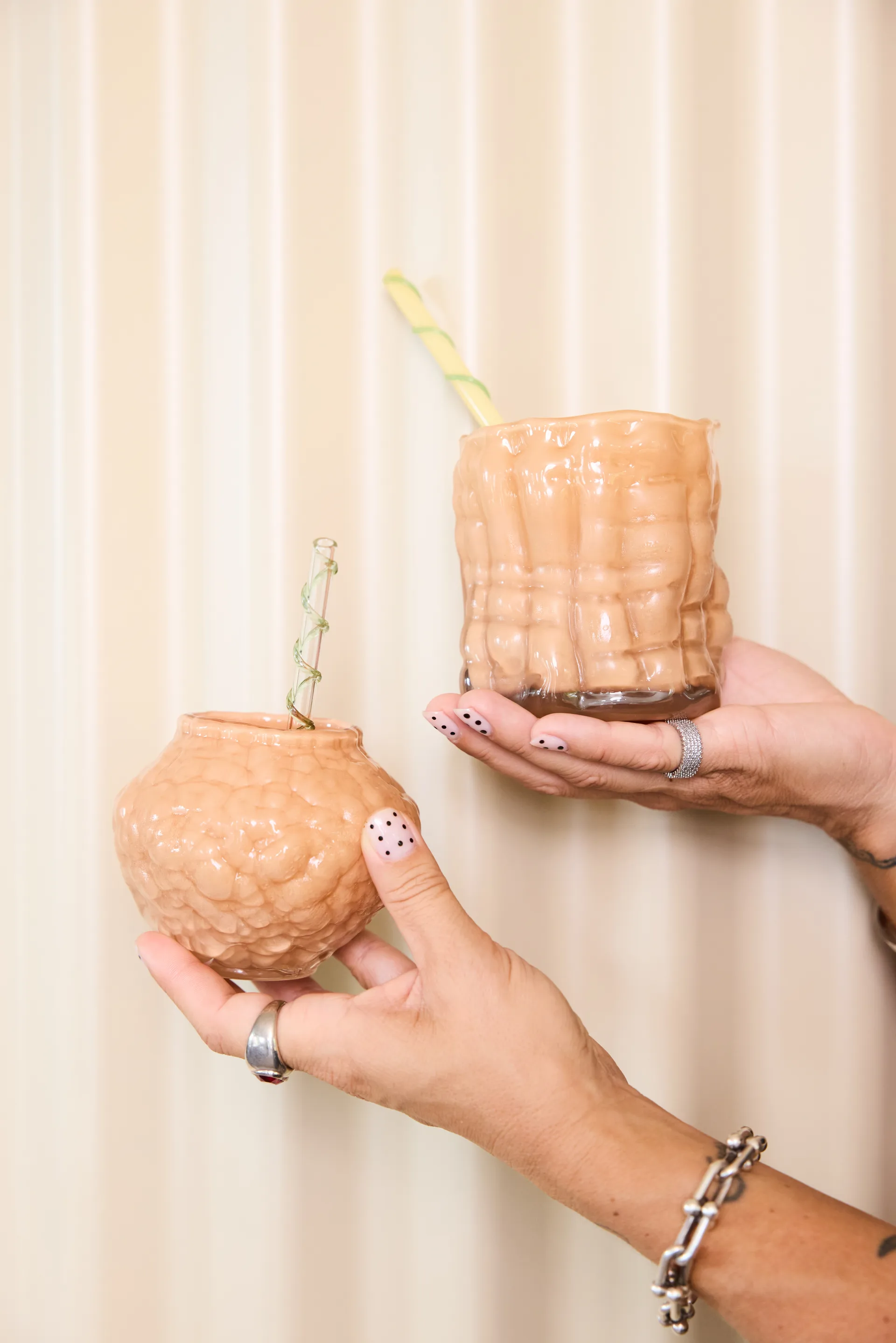 Corallo vase mini 11x11x8 cm, Fersken Byon