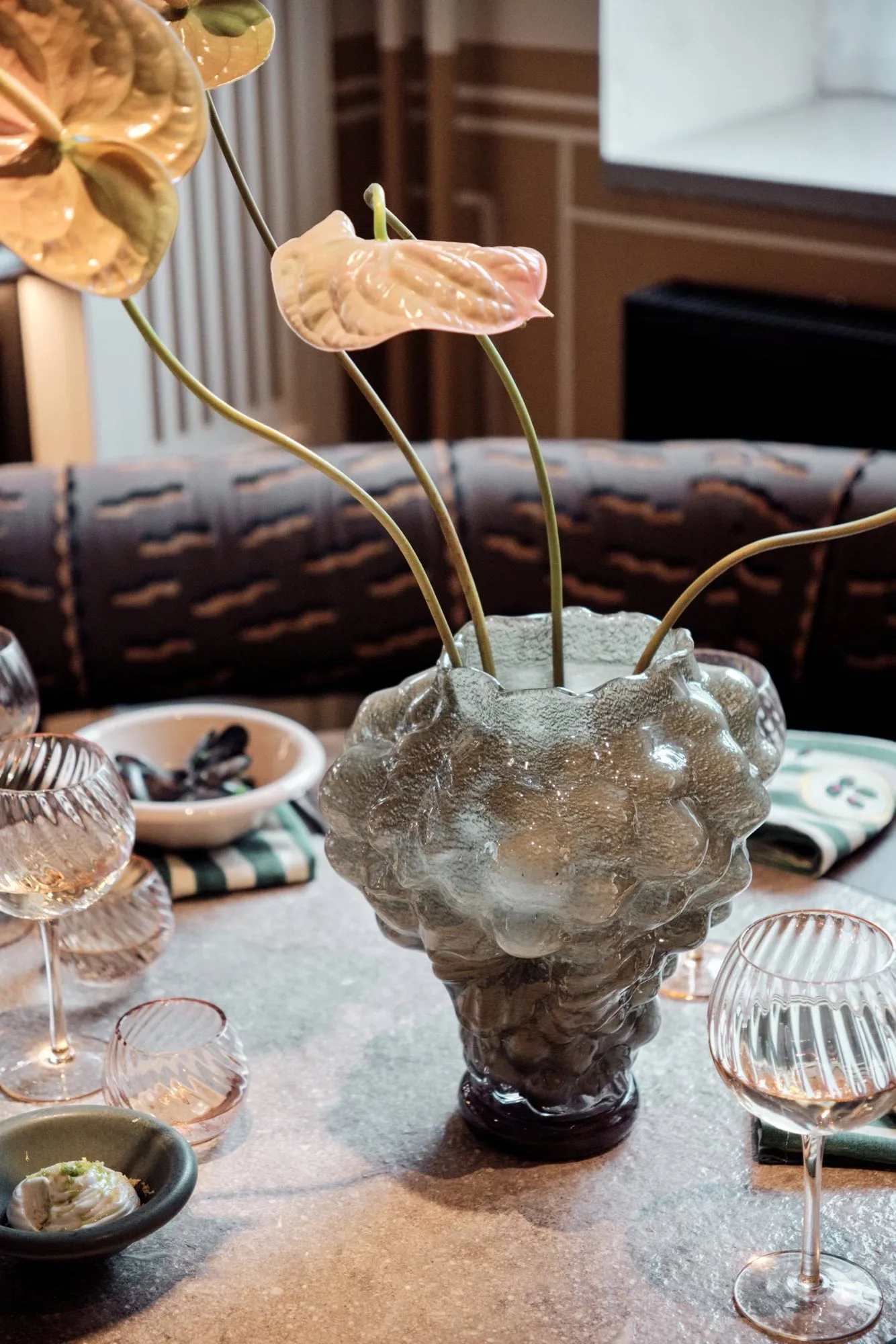 Fiano vase, Grøn, Ø23x28 cm Byon