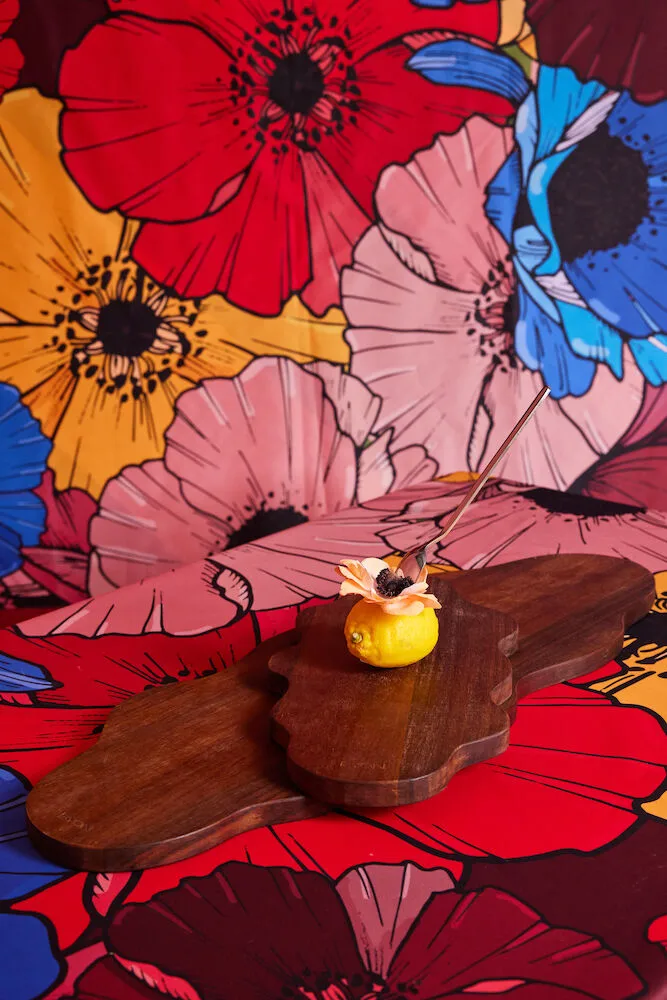 Flowy skærebræt 20x40 cm, Akacie Byon