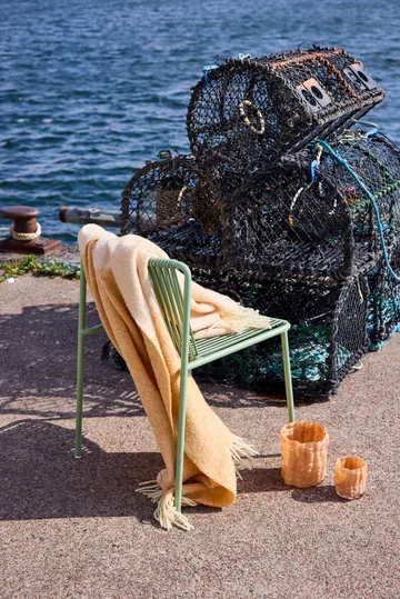 Franca plaid 130x170 cm - Fersken - Byon