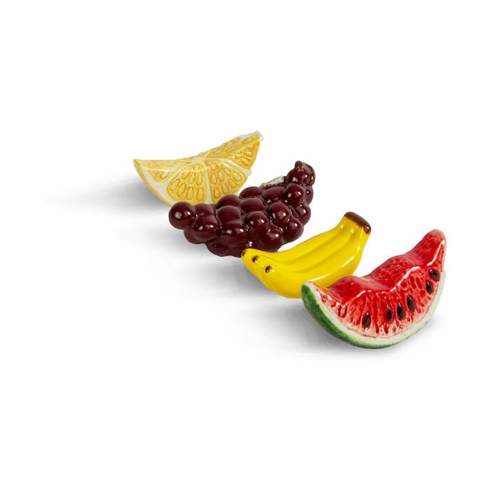 Fruits spisepinde holder - 4-pak - Byon