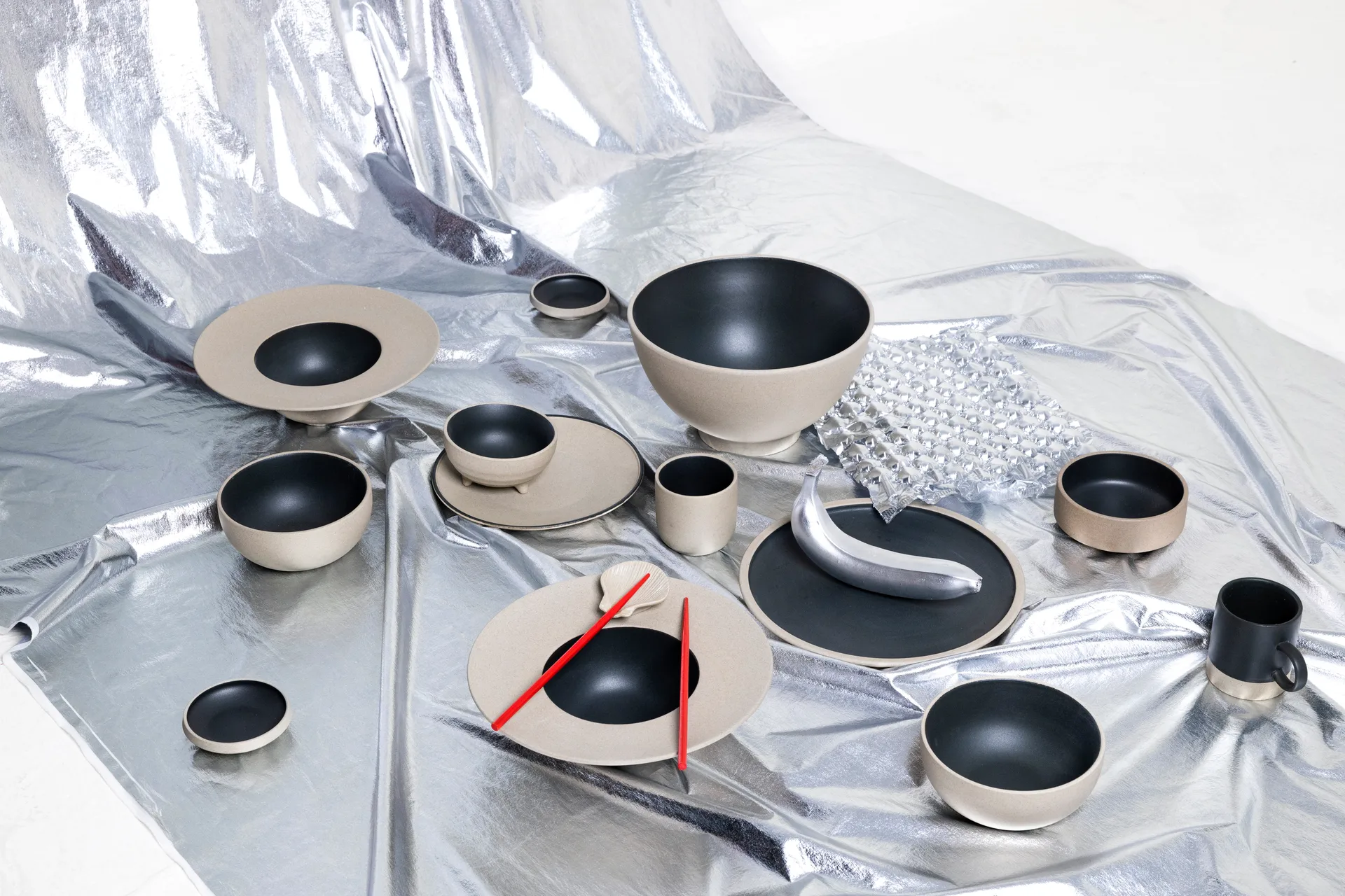 Fumiko holdere til spisepinde 4-pak, Beige Byon