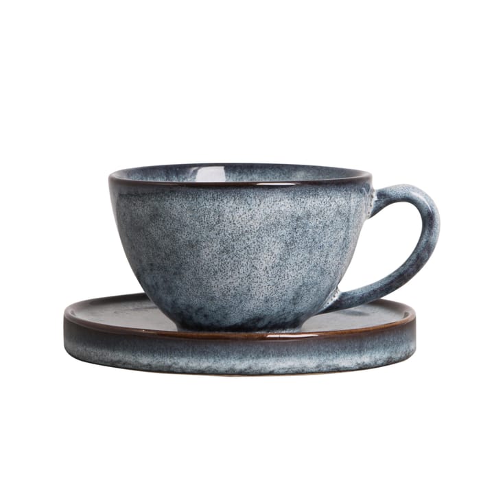 Jade kop med underkop - blå - Byon