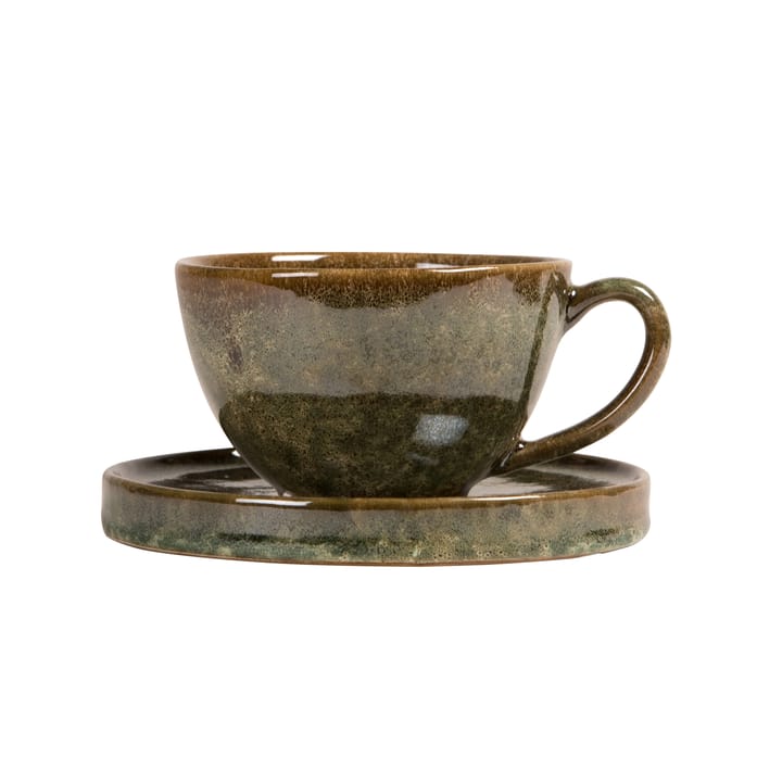 Jade kop med underkop - Grøn - Byon