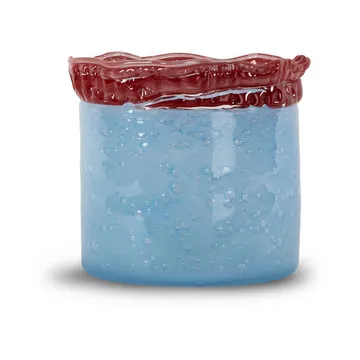 Lara fyrfadsstage M 15 cm - Lyseblå - Byon