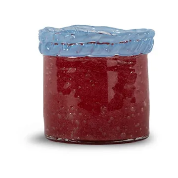 Lara fyrfadsstage XS 10 cm - Vinrød - Byon