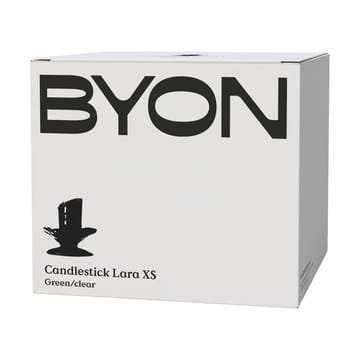 Lara lysestage XS 9 cm - Orange-brun - Byon