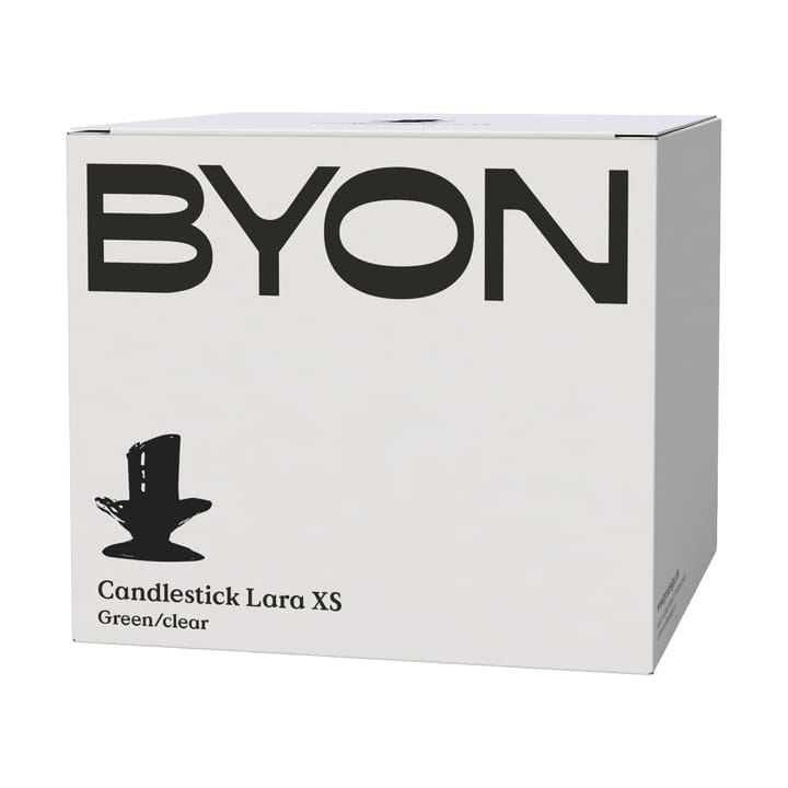 Lara lysestage XS 9 cm, Orange-brun Byon
