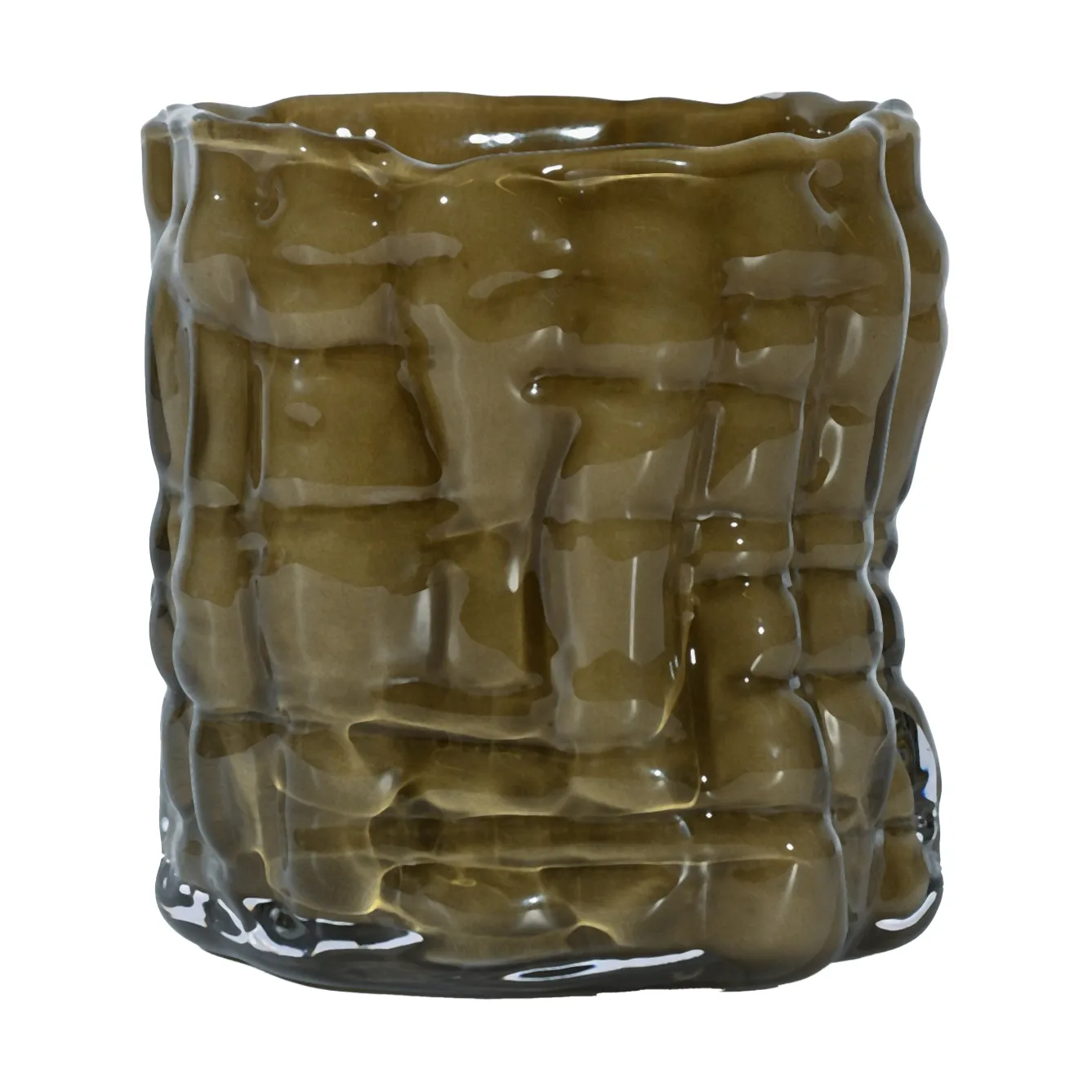 Laranne fyrfadsstage Ø10 cm, Grøn Byon