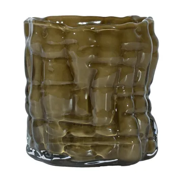 Laranne fyrfadsstage Ø10 cm - Grøn - Byon