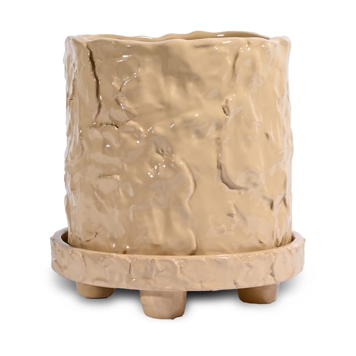 Muddy krukke S Ø17,5 cm - Beige - Byon