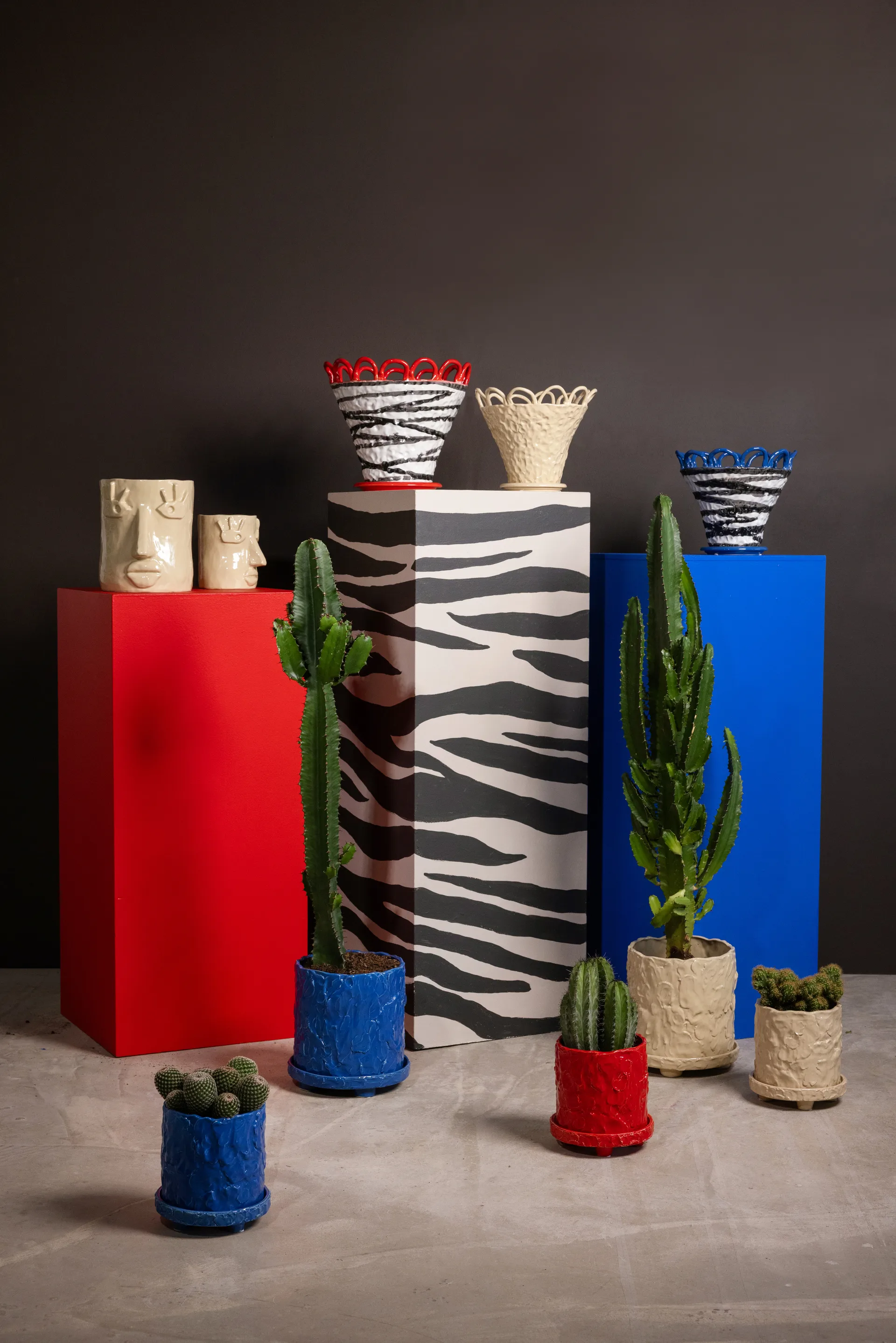 Muddy krukke S Ø17,5 cm, Beige Byon