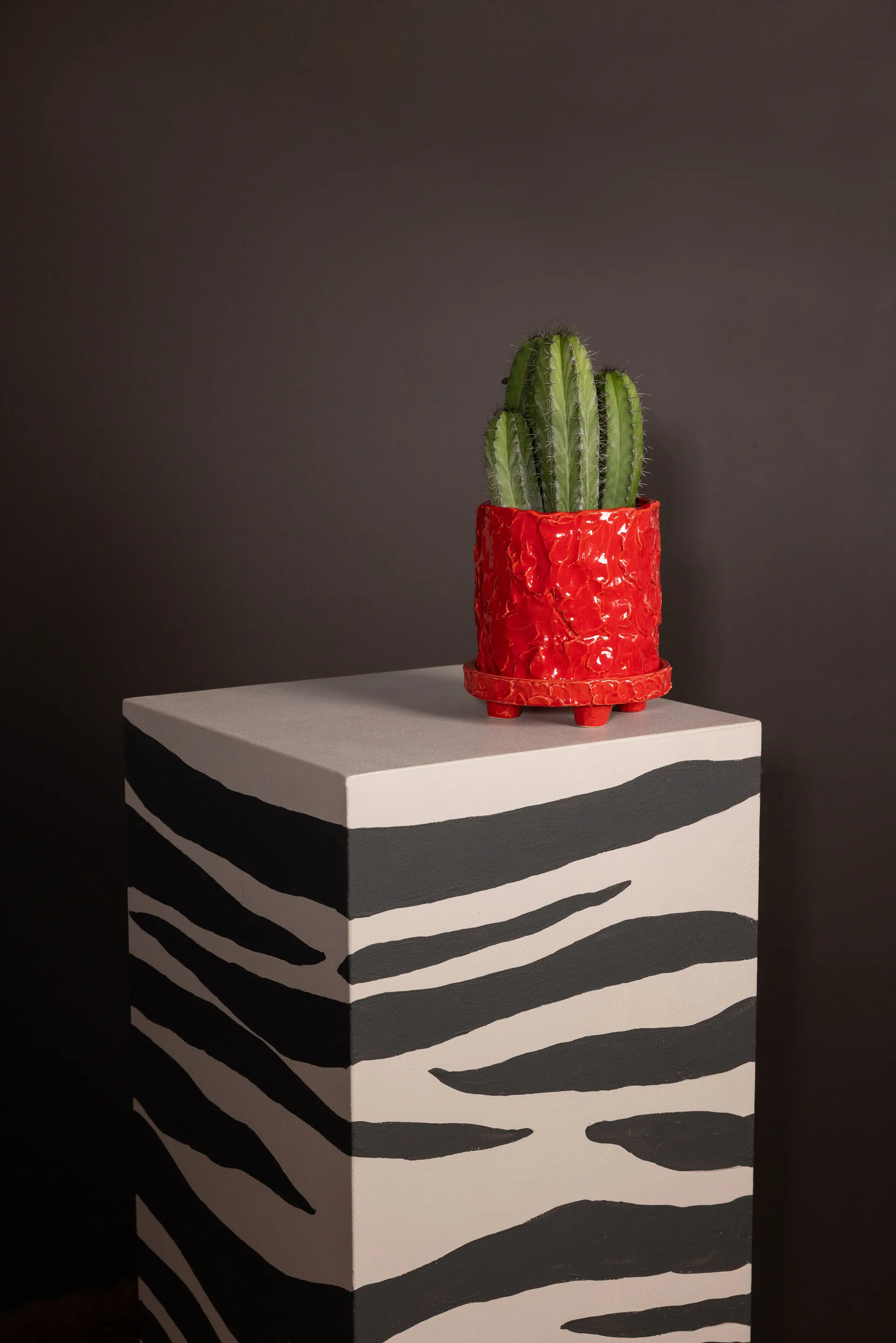 Muddy krukke S Ø17,5 cm, Rød Byon