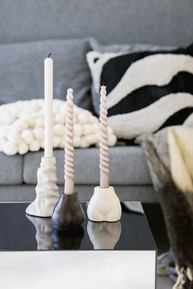 Nature lysestage 9,5 cm, Brown Byon