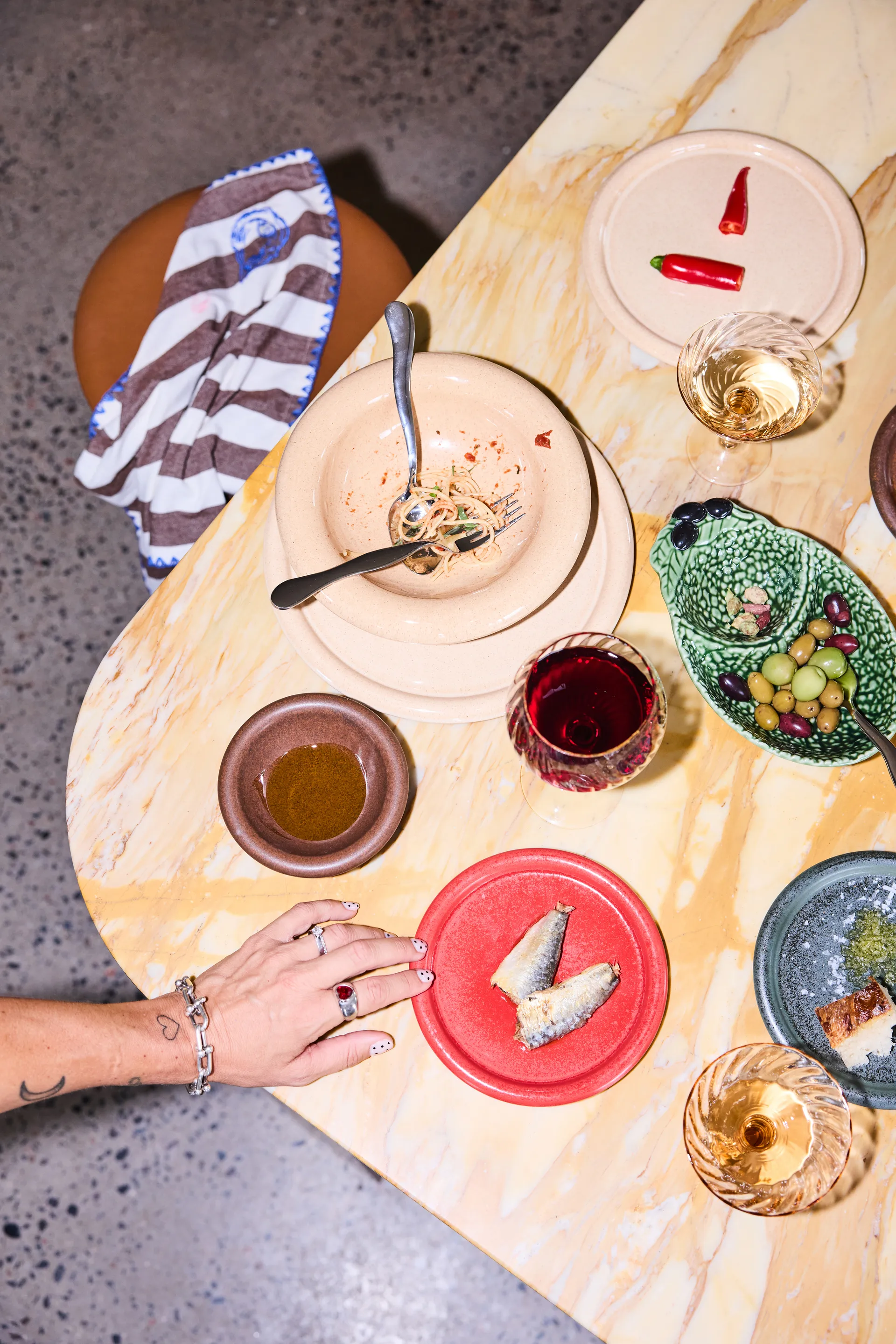 Oliv skål, Grøn Byon