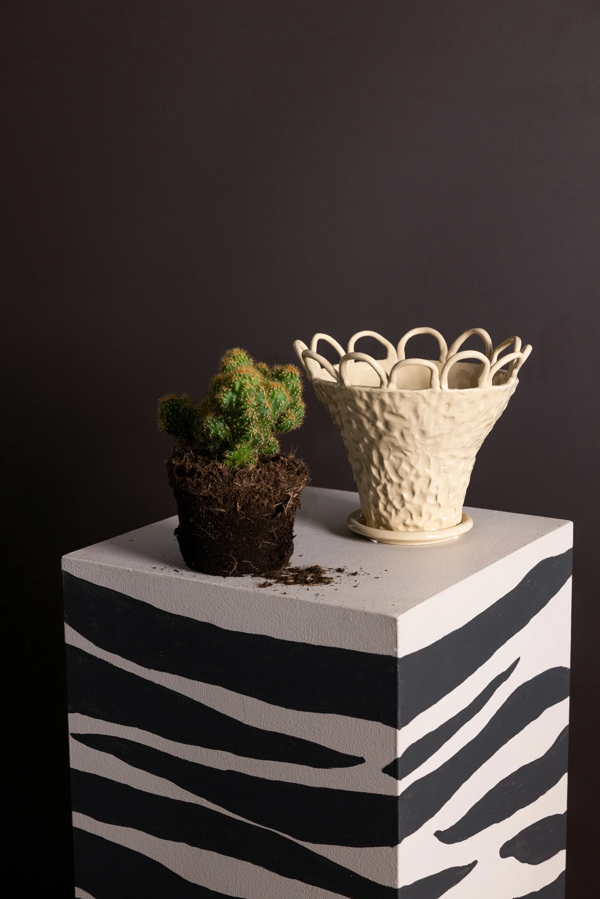 Patty krukke S Ø25 cm, Beige Byon