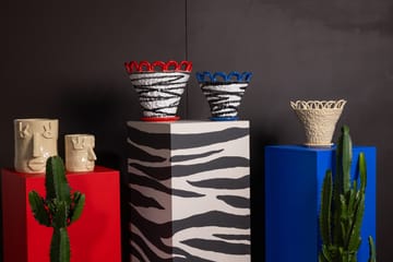 Patty krukke S Ø25 cm - Zebra-blå - Byon